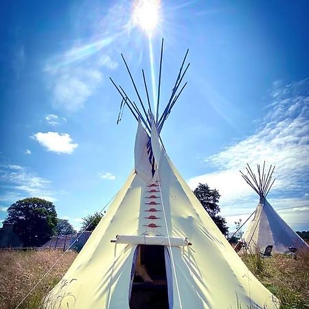 Terra-Tipike, Tipi A La Ferme Entre Terre Et Mer Trébry Екстериор снимка