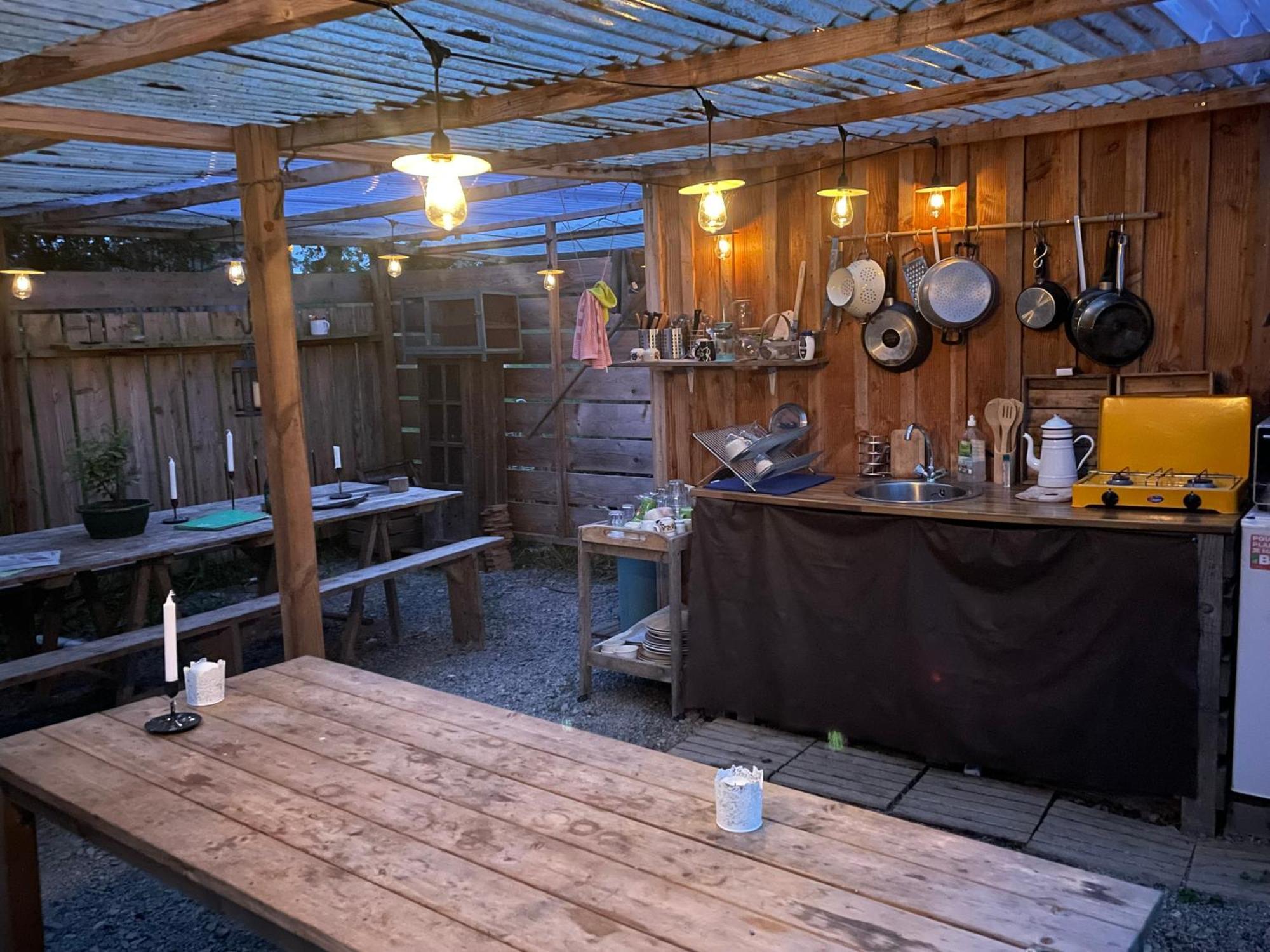 Terra-Tipike, Tipi A La Ferme Entre Terre Et Mer Trébry Екстериор снимка